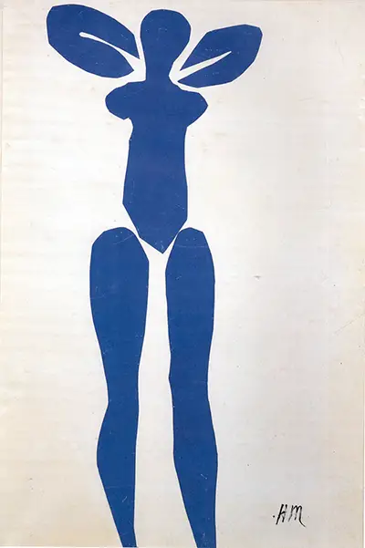 Standing Blue Nude Henri Matisse